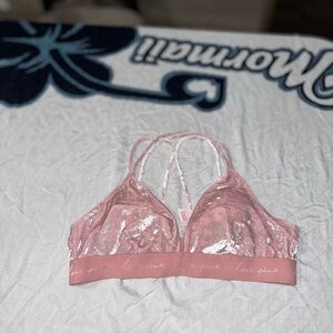 Victoria's Secret Pink Velvet Bralette